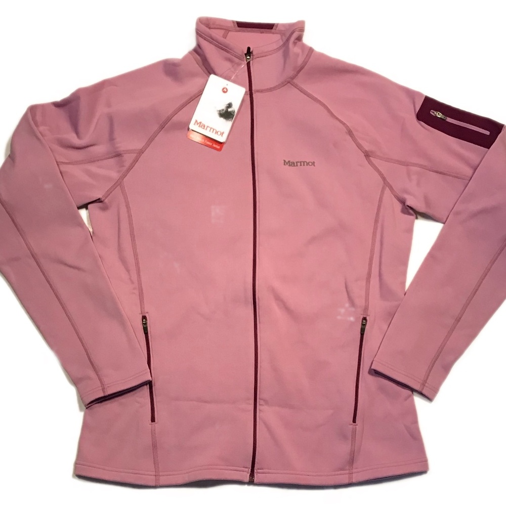 NWT Marmot Hydrangea Stretch Fleece Jacket Large